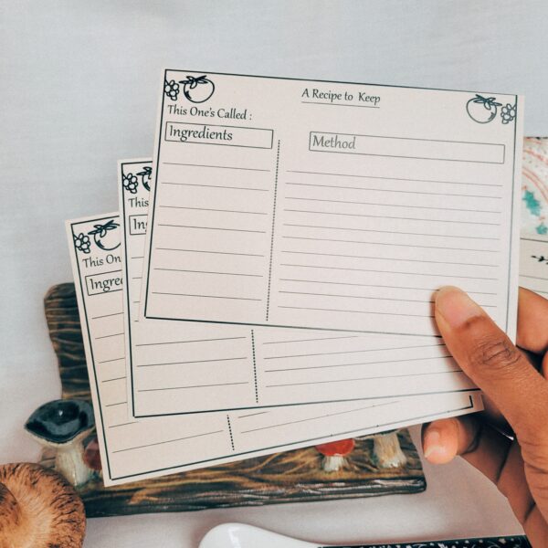 An Old Soul's Recipe Card Holder