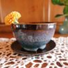 Azure Cascade Mini Planter Bowl