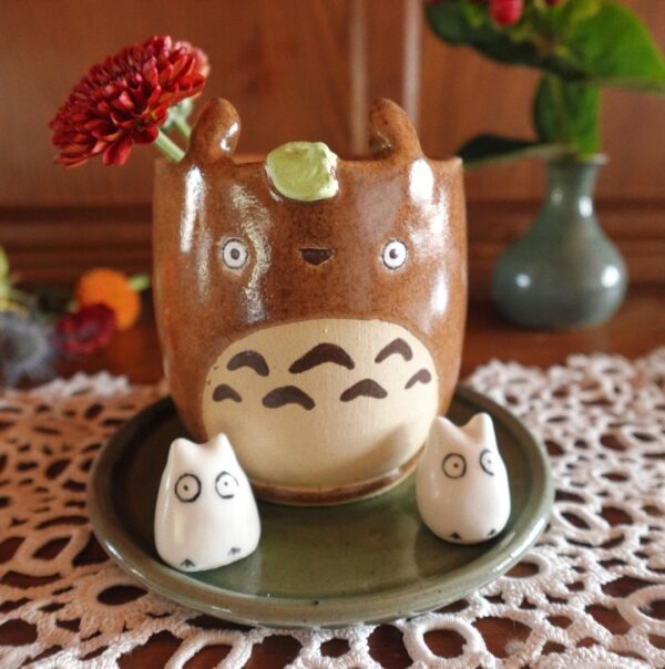 Forest Friend Planter Set in Brown