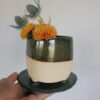 Half and Half Squareish Planter