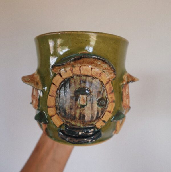Mushroom Cottage Mug