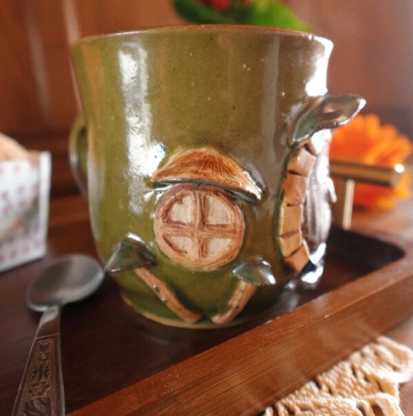 Mushroom Cottage Mug