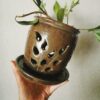 Frond Orchid Pot