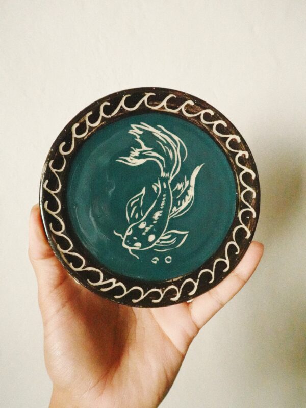 Processed with VSCO with a8 preset Koi Plate Set in Seaweed