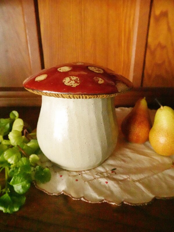 Mushroom Jar Amanita Sister