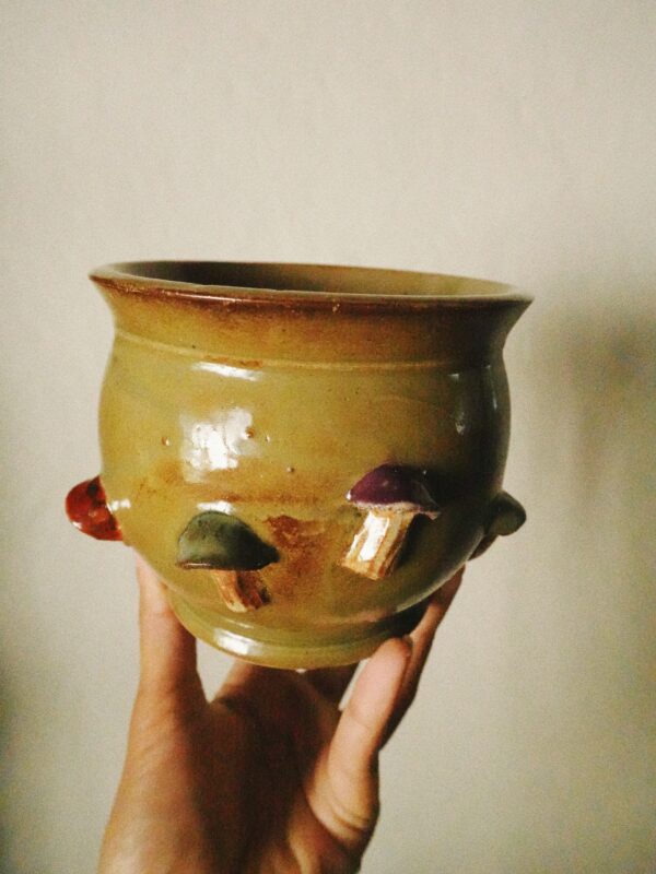 Mushroom Mug Olive Forager