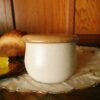 Small Mushroom Butter Keeper Portobello