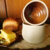 Small Mushroom Butter Keeper Portobello